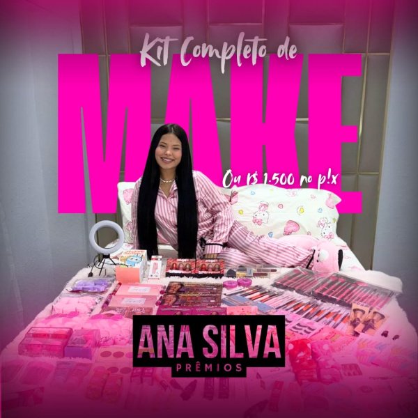 BANCADA DE MAKE DOS SONHOS OU 1.500$